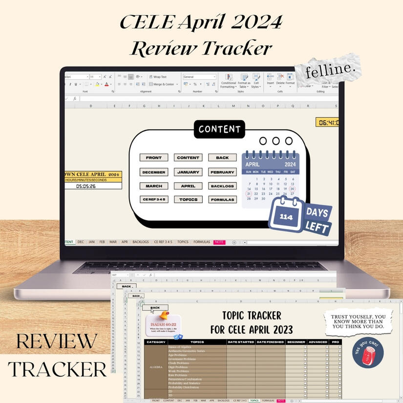 APRIL 2024 REVIEW TRACKER
