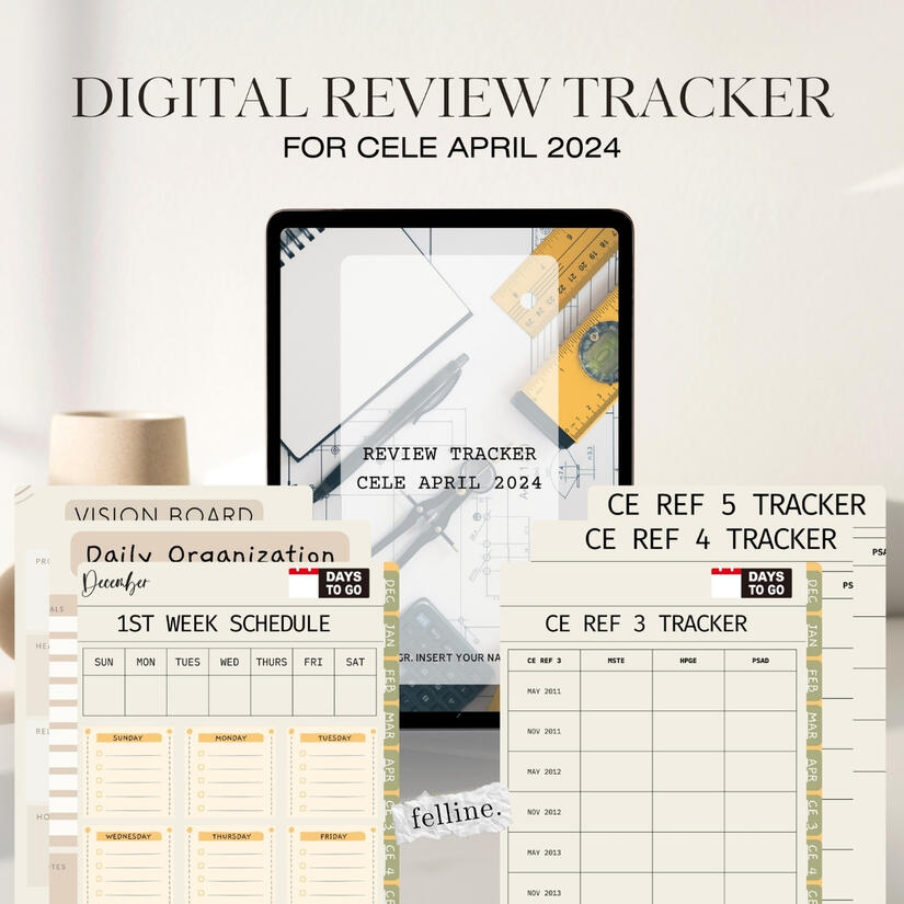 APRIL 2024 REVIEW TRACKER